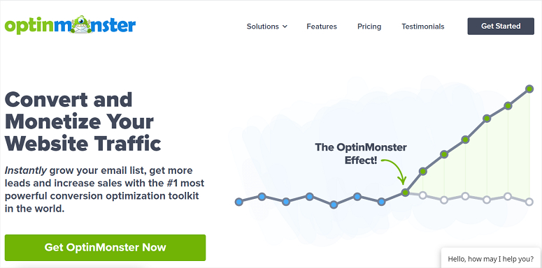 Optinmonster, bester CTA, bestes Call-to-Action-Plugin