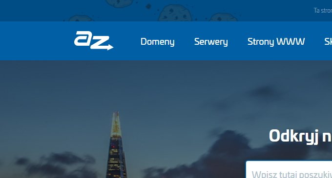 AZ.PL ポーランドのドメイン名レジストラは、無料の .com.pl、.eu、.pl、.edu.pl の教育用ドメイン名を提供しています